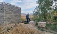 بازدید سرپرست جهاد کشاورزی از اراضی و چاه آب روستای اسفیدان 